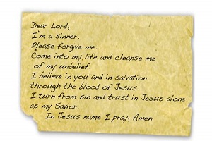 Sinners-Prayer